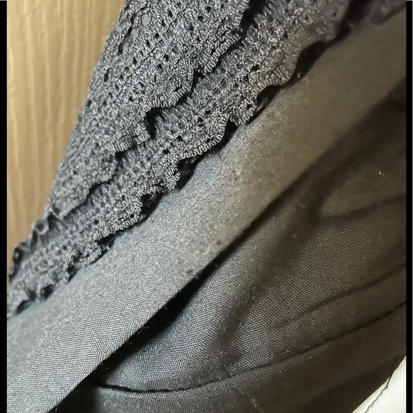 Zara black smart classy lacy dress - Picture 5 of 6